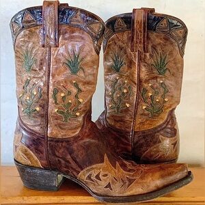 Old Gringo Cactus Peewee Inlay 8.5🌵✨wow